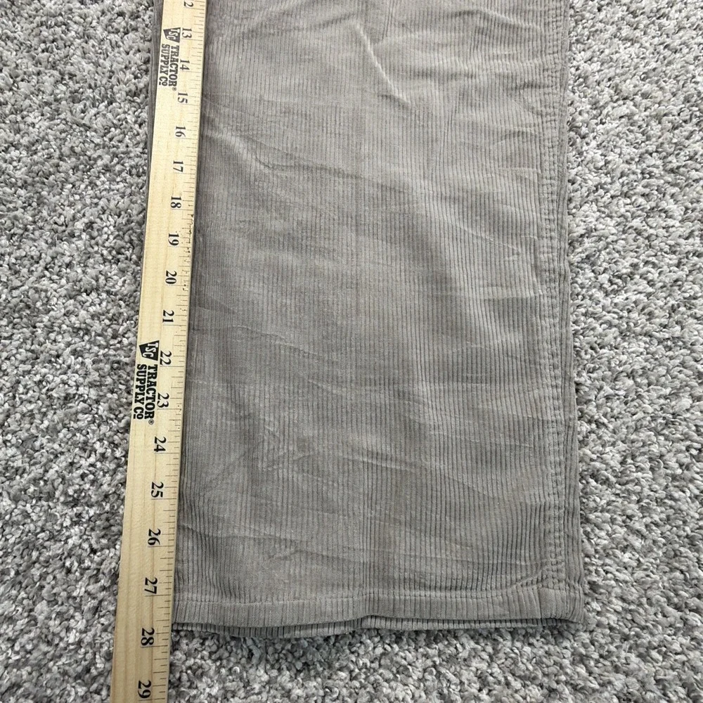 Vintage Polo Ralph Lauren 36x28 Beige Corduroy Pleated Made In USA‎ Baggy